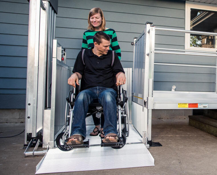 San Francisco Macs PL50 ADA Commercial Business Wheelchair Lift